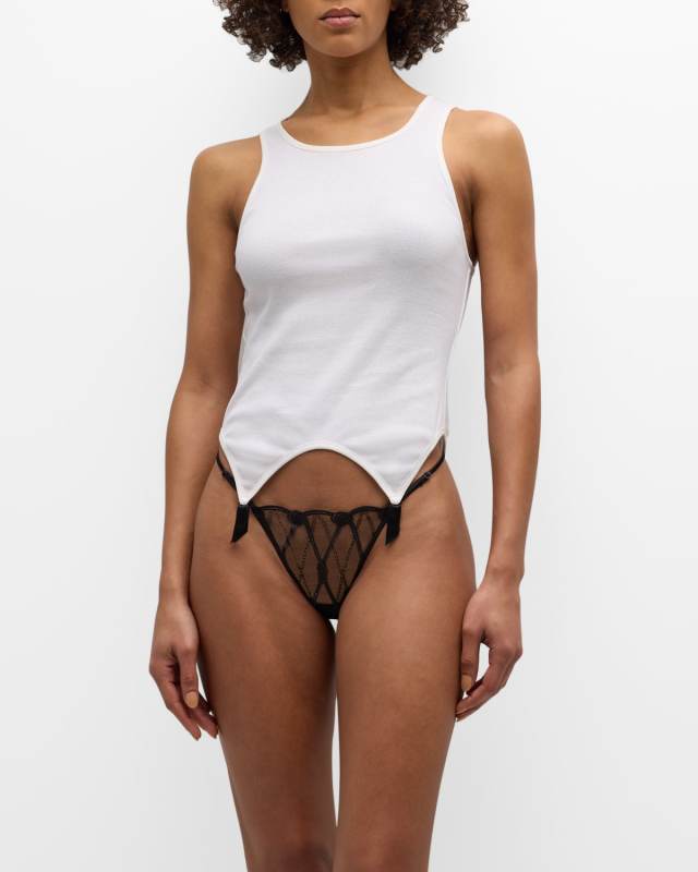 Ribbed Garter Tank